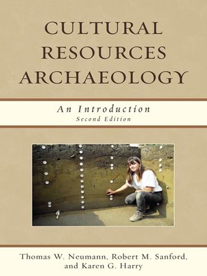 cover image of Cultural Resources Archaeology